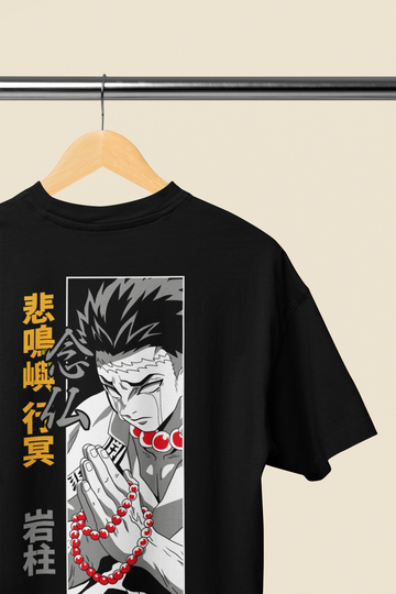 Gyomei - Prayer Beads Oversized t-shirt / Demon Slayer