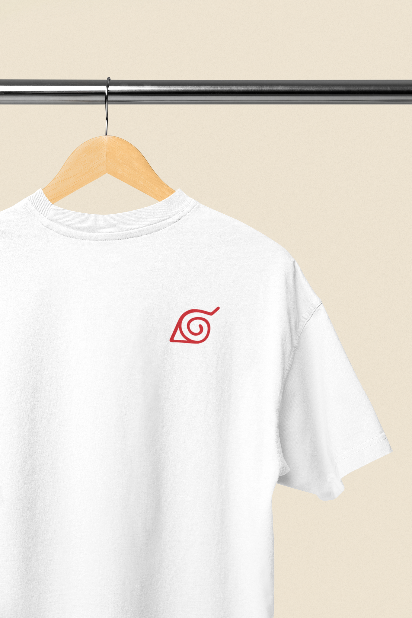 Hidden Leaf - Minimalistic Oversized t-shirt